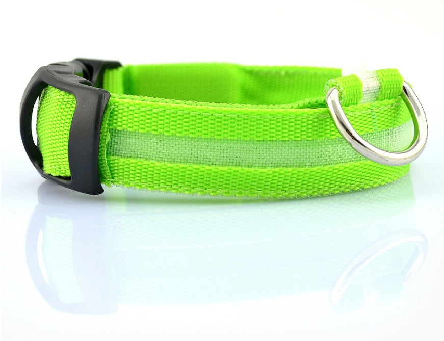 Nylon Light Up Pet Collar