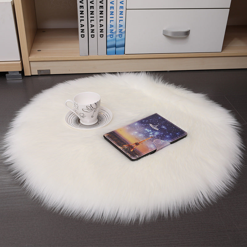 Plush Fuzzy Rug Furry Mat Indoor Home, Office, Dorm Decor