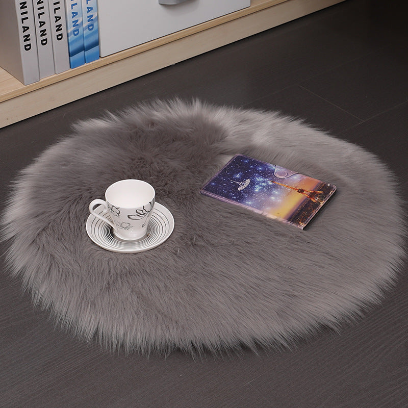 Plush Fuzzy Rug Furry Mat Indoor Home, Office, Dorm Decor