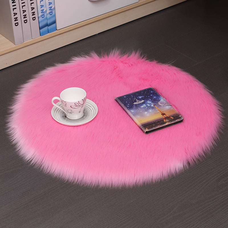 Plush Fuzzy Rug Furry Mat Indoor Home, Office, Dorm Decor