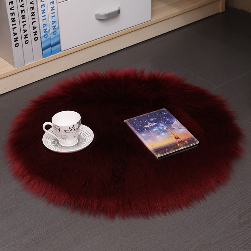 Plush Fuzzy Rug Furry Mat Indoor Home, Office, Dorm Decor