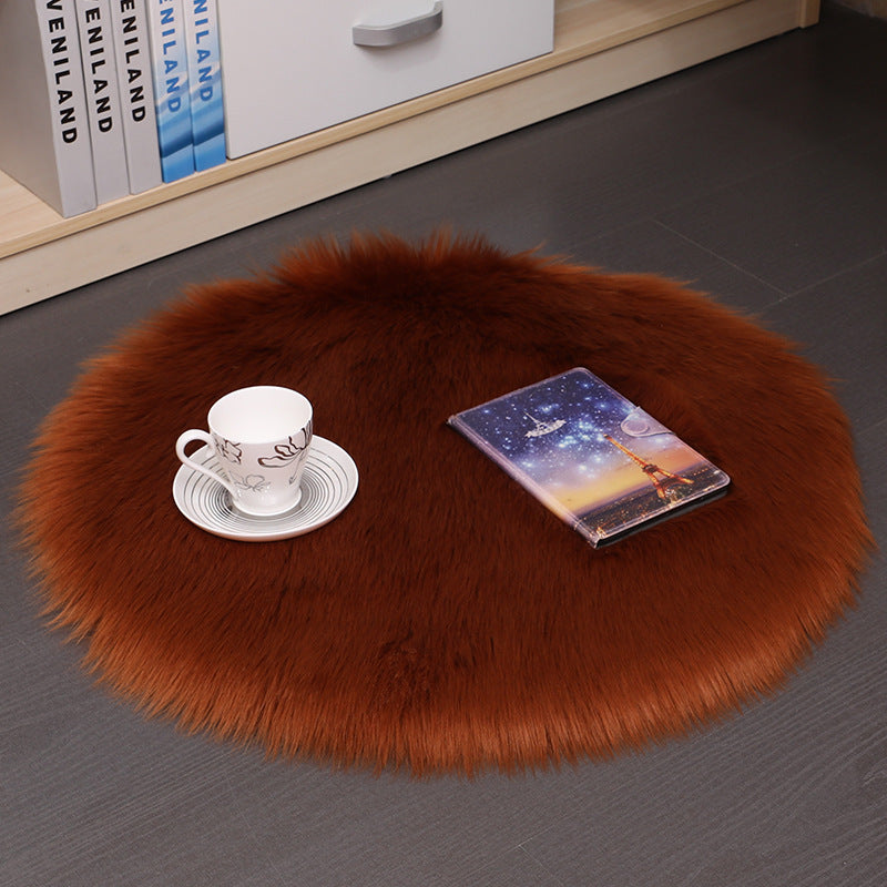 Plush Fuzzy Rug Furry Mat Indoor Home, Office, Dorm Decor