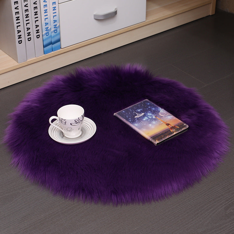 Plush Fuzzy Rug Furry Mat Indoor Home, Office, Dorm Decor