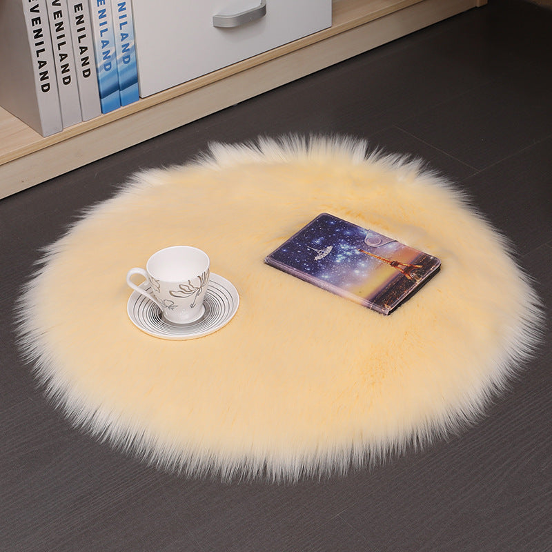 Plush Fuzzy Rug Furry Mat Indoor Home, Office, Dorm Decor