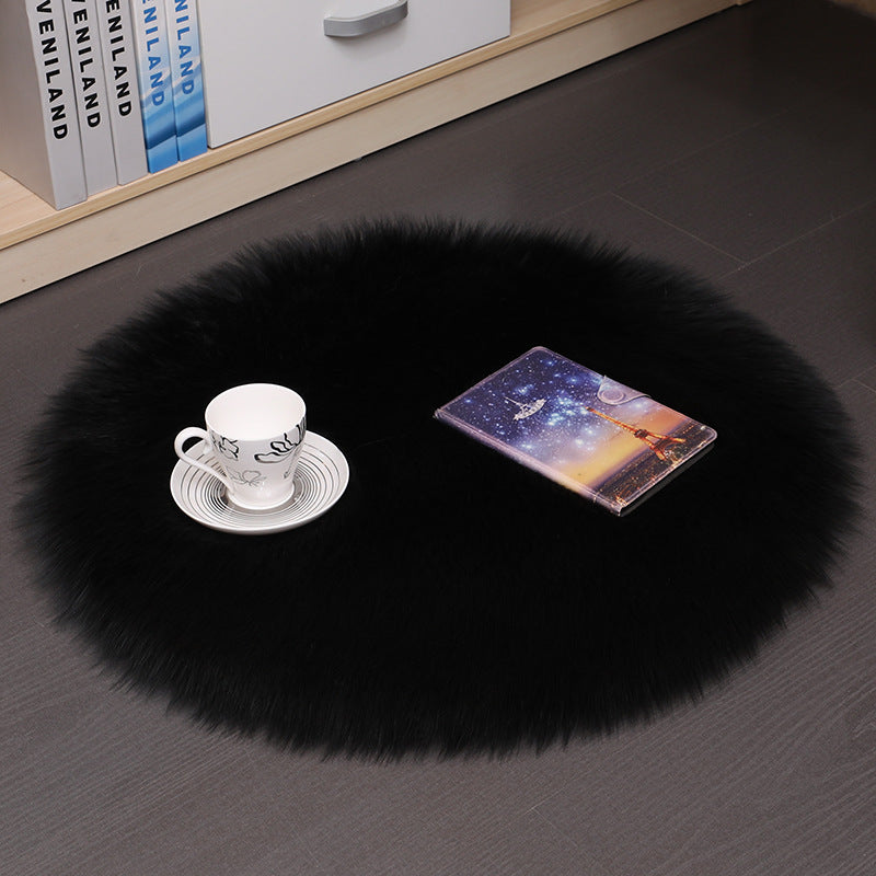 Plush Fuzzy Rug Furry Mat Indoor Home, Office, Dorm Decor