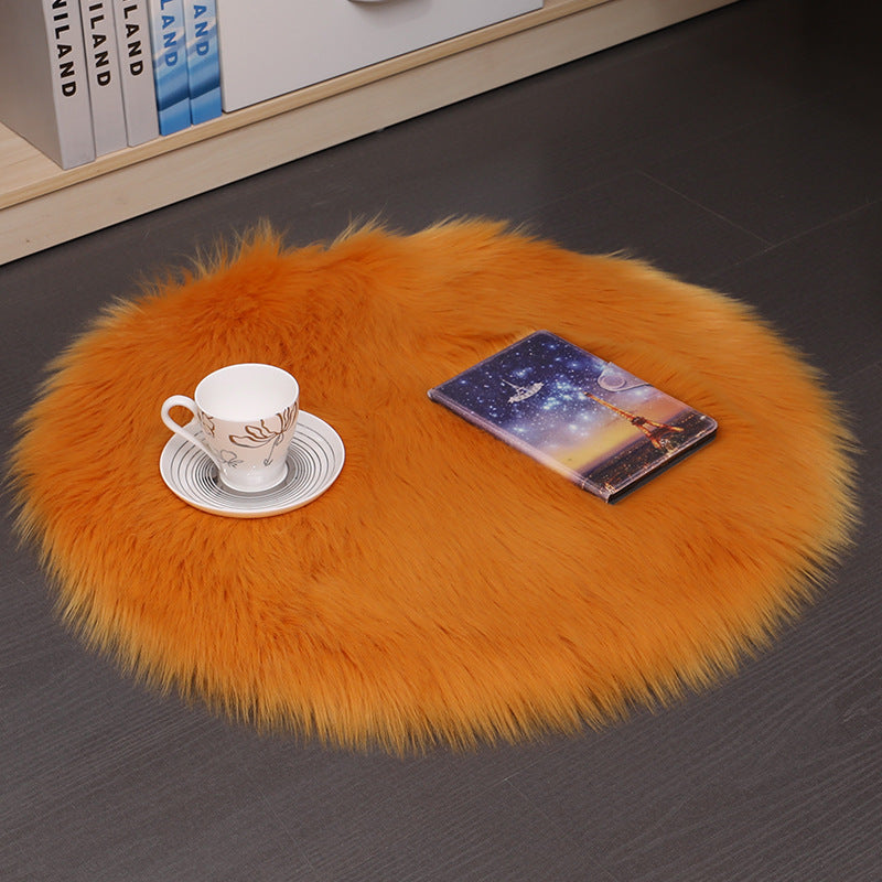 Plush Fuzzy Rug Furry Mat Indoor Home, Office, Dorm Decor