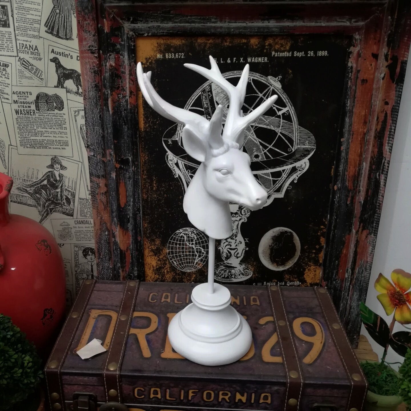 Tabletop Deer Buck Home & Office Decor