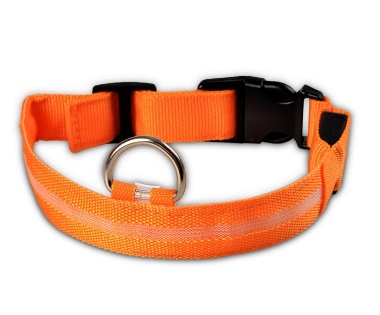 Nylon Light Up Pet Collar