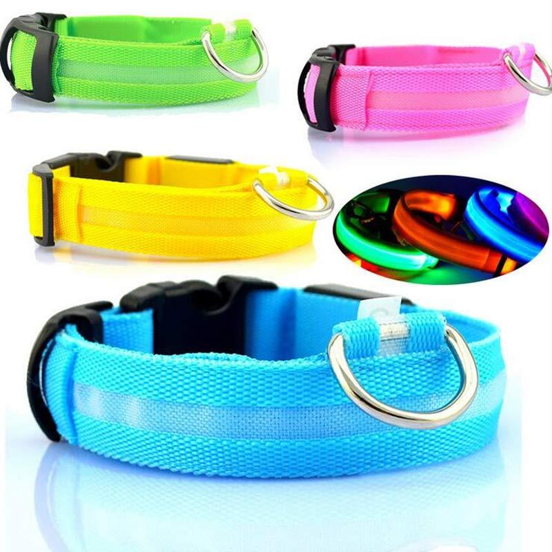 Nylon Light Up Pet Collar