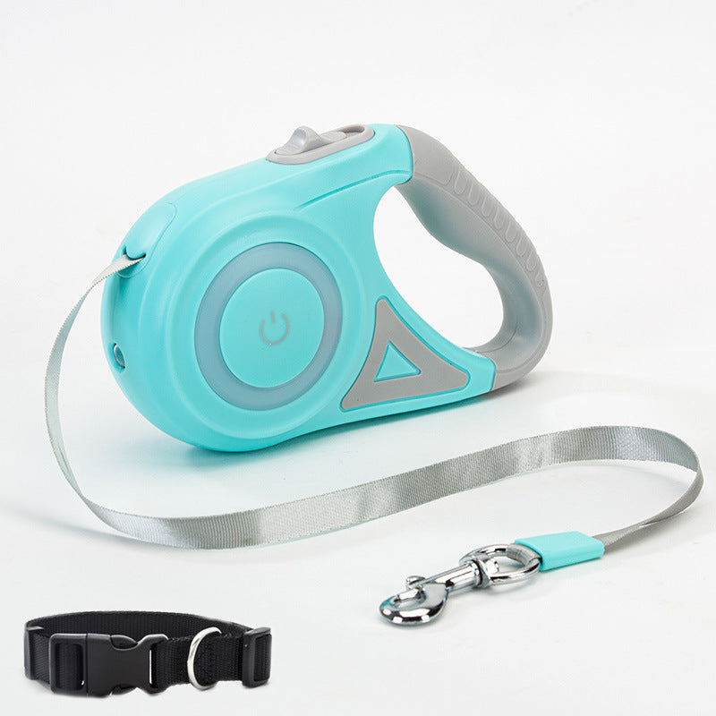 Retractable Pet Leash with Spotlight