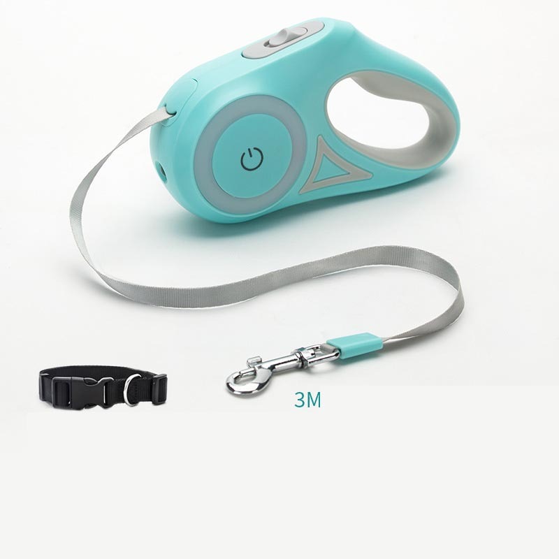 Retractable Pet Leash with Spotlight