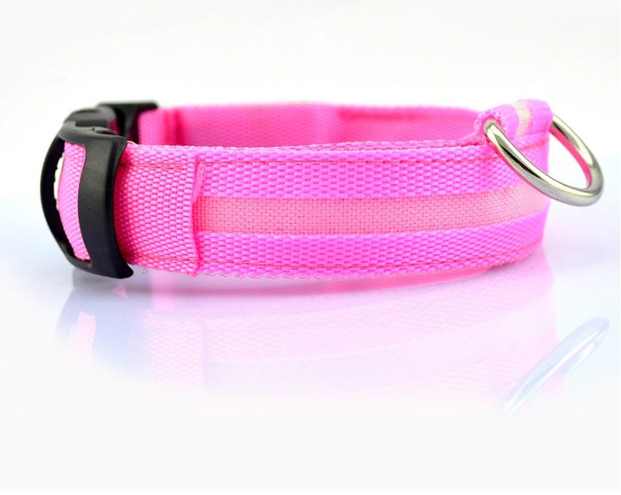 Nylon Light Up Pet Collar