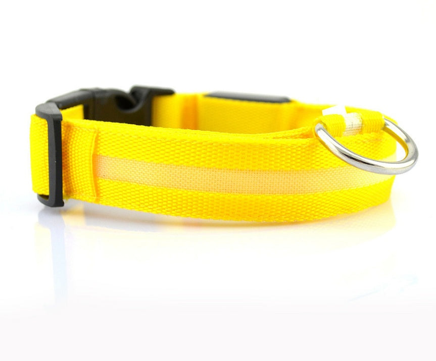 Nylon Light Up Pet Collar