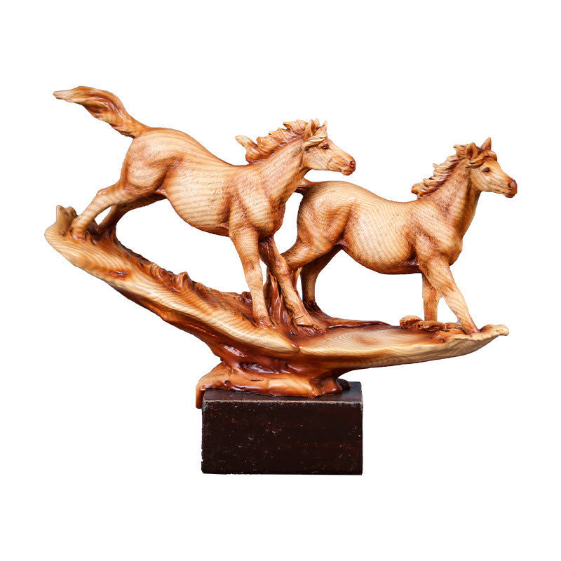 Gorgeous Horse Sculpture Statue Bronze Finish