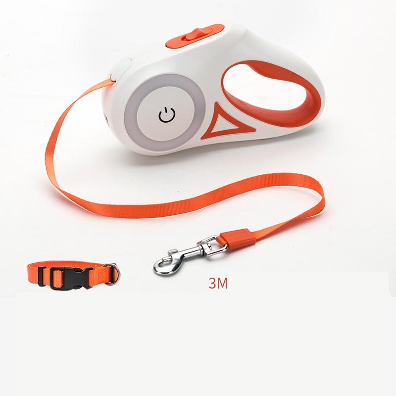 Retractable Pet Leash with Spotlight