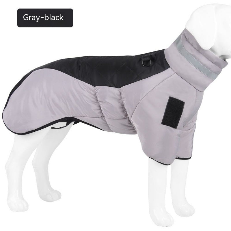 Waterproof Pet Dog Jacket Apparel Raincoat Winter Jacket Medium and Large Dogs