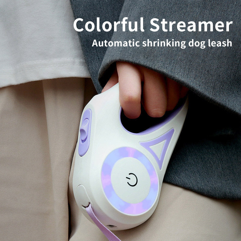 Retractable Pet Leash with Spotlight