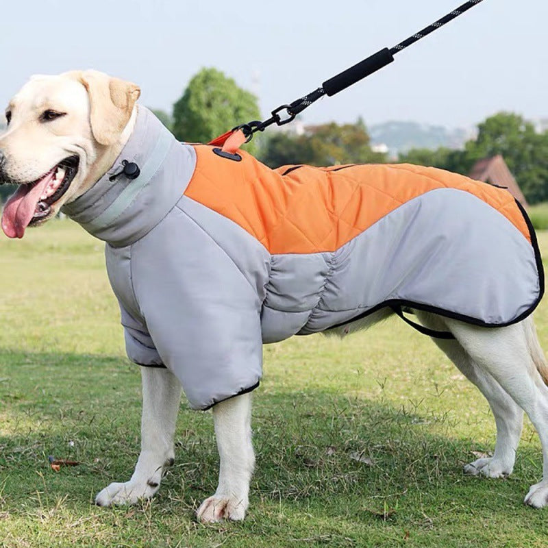 Waterproof Pet Dog Jacket Apparel Raincoat Winter Jacket Medium and Large Dogs