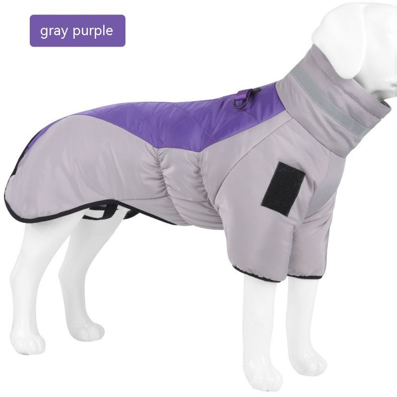 Waterproof Pet Dog Jacket Apparel Raincoat Winter Jacket Medium and Large Dogs