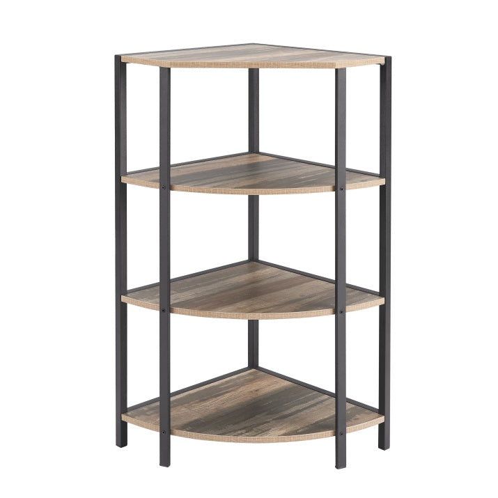 4-Tier Corner Shelf Multi purpose Display Storage Stand Home Office Decor Furniture