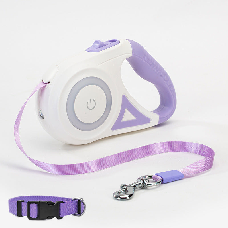 Retractable Pet Leash with Spotlight