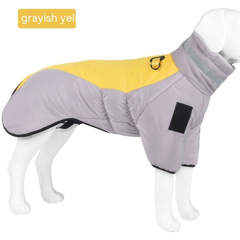 Waterproof Pet Dog Jacket Apparel Raincoat Winter Jacket Medium and Large Dogs