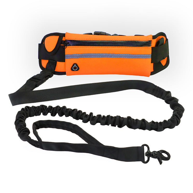 HANDS FREE BUNGEE LEASH WITH WAIST BELT PET SUPPLIES DOG LEASH