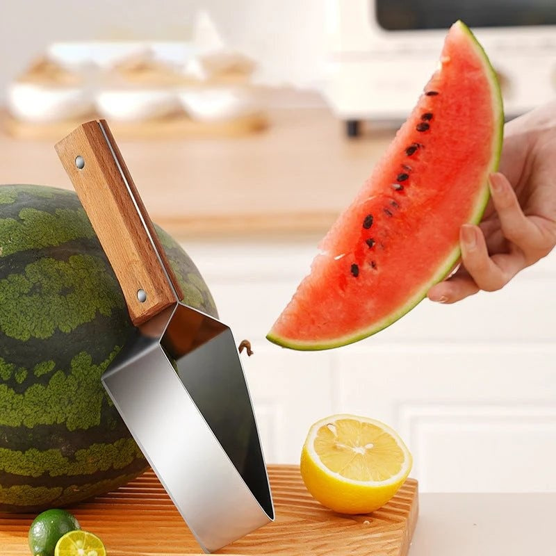 Triangle Watermelon Knife Fruit Melon Cutting Tool Kitchen Gadgets Picnic Utensils