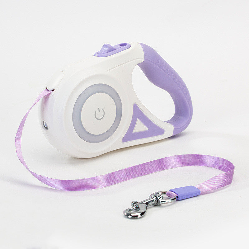 Retractable Pet Leash with Spotlight