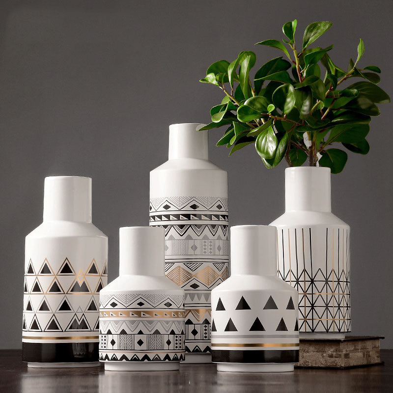 Scandinavian Style Ceramic Vase