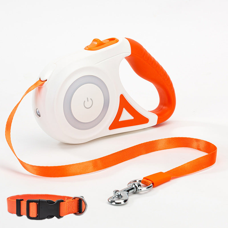 Retractable Pet Leash with Spotlight