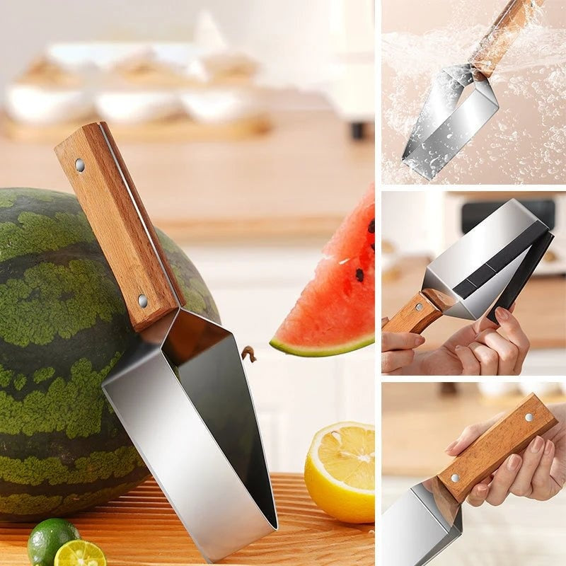 Triangle Watermelon Knife Fruit Melon Cutting Tool Kitchen Gadgets Picnic Utensils